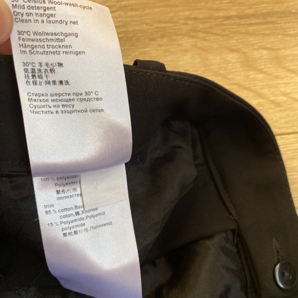 Marc Cain Pants Women's Trouser Crochet Lace Black Straight Size N2 3 - Picture 13 of 16